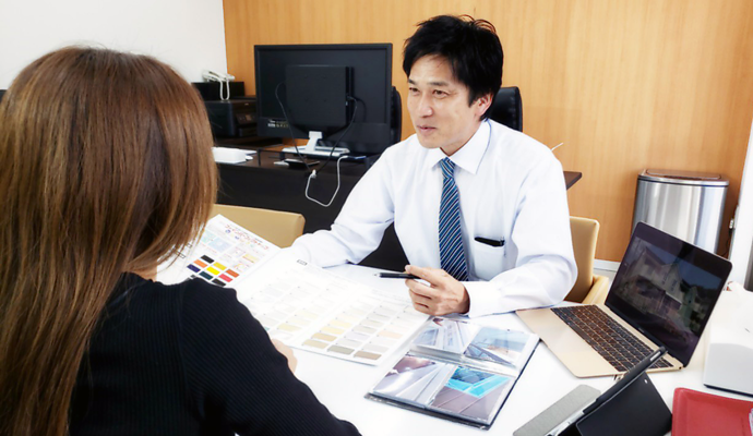 お客様のご希望を丁寧にヒアリング・お客様目線の提案力